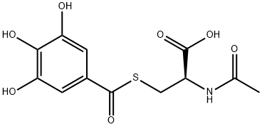 N-乙酰-L-半胱氨酸, 1459118-00-3, 结构式