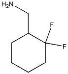 (2,2-difluorocyclohexyl)methanamine 结构式