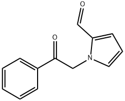1-(2-OXO-2-PHENYLETHYL)-1H-PYRROLE-2-CARBALDEHYDE Struktur