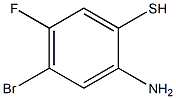 2-amino-4-bromo-5-fluorobenzenethiol Struktur