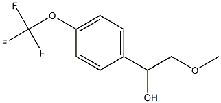 2-甲氧基-1-(4-(三氟甲氧基)苯基)乙-1-醇, 1476729-68-6, 结构式