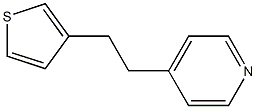 4-[2-(thiophen-3-yl)ethyl]pyridine,148334-87-6,结构式