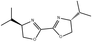 2,2'-Bioxazole, 4,4',5,5'-tetrahydro-4,4'-bis(1-methylethyl)-, (4R,4'R)- Struktur