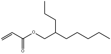 2-丙基庚基丙烯酸酯 结构式