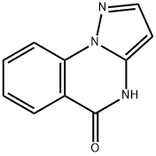 4H,5H-吡唑并[1,5-A]喹唑啉-5-酮 结构式