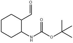 tert-butyl N-(2-formylcyclohexyl)carbamate Structure
