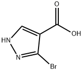3-溴-1-H吡唑-4-甲酸, 1502986-45-9, 结构式