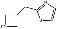 2-(azetidin-3-ylmethyl)-1,3-thiazole,1506257-27-7,结构式
