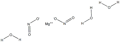 Magnesium nitrite trihydrate 结构式