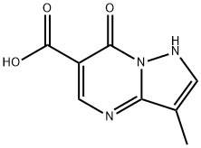 3-methyl-7-oxo-1H,7H-pyrazolo[1,5-a]pyrimidine-6-carboxylic acid Structure