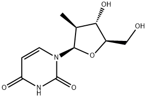 1-((2R,3S,4S,5R)-4-hydroxy-5-(hydroxymethyl)-3-methyltetrahydrofuran-2-yl)pyrimidine-2,4(1H,3H)-dione 结构式