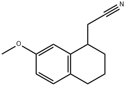 7-甲氧基-1,2,3,4-四氢-1-萘乙腈,1517315-61-5,结构式