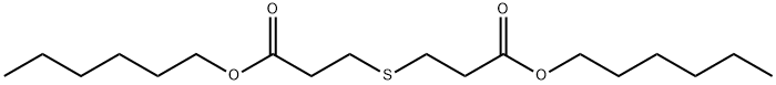 Dihexyl 3,3'- thiodipropionate Struktur