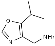 (5-isopropyloxazol-4-yl)methanamine,1522872-81-6,结构式