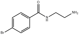 N-(2-aminoethyl)-4-bromobenzamide Struktur