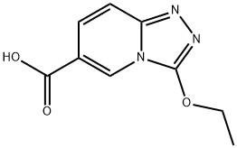 3-ethoxy-[1,2,4]triazolo[4,3-a]pyridine-6-carboxylic acid,1529057-98-4,结构式