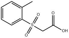 2-(邻甲苯磺酰基)乙酸, 15295-73-5, 结构式