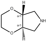 trans-hexahydro-2H-[1,4]dioxino[2,3-c]pyrrole Structure
