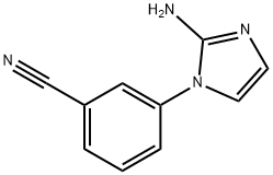 3-(2-amino-1H-imidazol-1-yl)benzonitrile|
