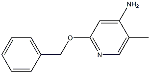 2-(benzyloxy)-5-methylpyridin-4-amine Structure