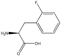 DL-2-氟-苯丙氨酸 结构式