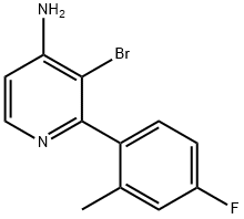 1563529-27-0 4-Amino-3-bromo-2-(2-methyl-4-fluorophenyl)pyridine