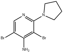 1563529-45-2 4-Amino-3,5-dibromo-2-(pyrrolidino)pyridine