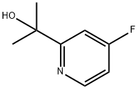 2-(4-氟吡啶-2-基)丙2-醇, 1563530-09-5, 结构式
