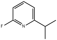 2-Fluoro-6-(iso-propyl)pyridine, 1563530-41-5, 结构式