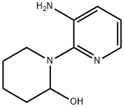 1-(3-AMINOPYRIDIN-2-YL)PIPERIDIN-2-OL Structure