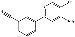 1563532-46-6 4-Amino-3-bromo-6-(3-cyanophenyl)pyridine