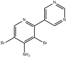 1563532-62-6 4-Amino-3,5-dibromo-2-(pyrimidin-5-yl)pyridine