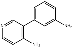 3-(3-AMINOPHENYL)PYRIDIN-4-AMINE 结构式