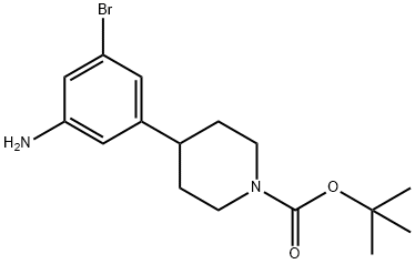 1563533-84-5 3-Amino-5-(N-Boc-piperidin-4-yl)bromobenzene
