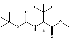 Alanine, N-[(1,1-dimethylethoxy)carbonyl]-3,3,3-trifluoro-2-methyl-, methyl ester