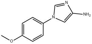 4-Amino-1-(4-methoxyphenyl)imidazole,158688-66-5,结构式