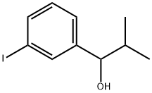 1-(3-iodophenyl)-2-methylpropan-1-ol 结构式