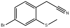 1620318-61-7 2-(4-bromo-2-(methylthio)phenyl)acetonitrile