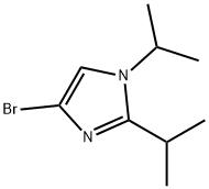 4-Bromo-1,2-di(iso-propyl)imidazole Struktur