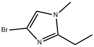4-Bromo-1-methyl-2-ethylimidazole Structure