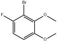 2-溴-1-氟-3,4-二甲氧基苯, 1637490-67-5, 结构式