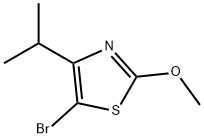 5-Bromo-4-(iso-propyl)-2-methoxythiazole Struktur