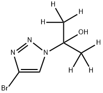 1643543-27-4 4-Bromo-1-[(1-hydroxy)-(1-methylethyl-d6)]-1,2,3-triazole