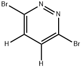 3,6-Dibromopyridazine-d2 Struktur
