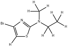 4-Bromo-2-(methylethylamino)thiazole-d9|