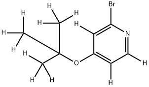 2-Bromo-4-(tert-butoxy)pyridine-d12 Structure