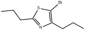 5-Bromo-2,4-[di(n-propyl)]thiazole Struktur
