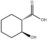 (1S,2S)-2-Hydroxycyclohexane-1-carboxylic acid,1654-66-6,结构式