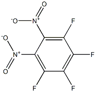 Benzene,1,2,3,4-tetrafluoro-5,6-dinitro- Struktur