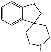 spiro[2,3-dihydrobenzothiophene]-3,4'-piperidine Structure
